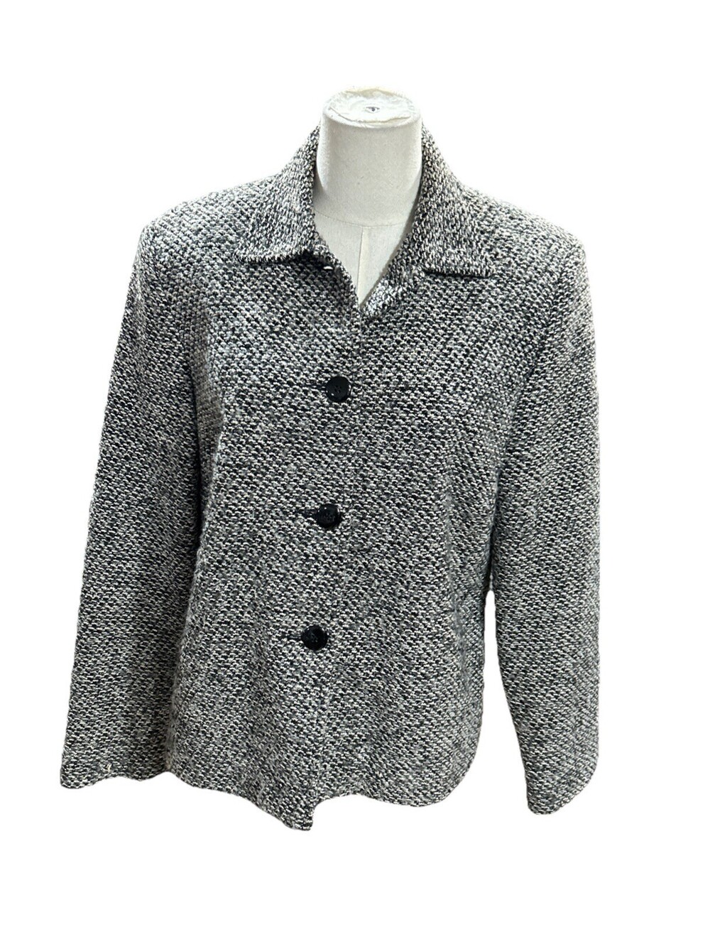 Sag Harbor Womens Coat Grey 10p